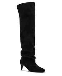 Madden Girl Women's Stassi Wide-Calf Over-the-Knee Stiletto Dress Boots