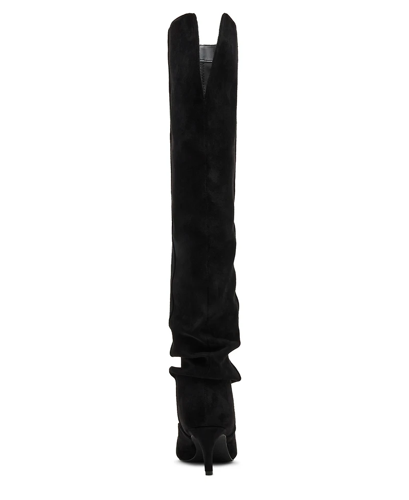 Madden Girl Women's Stassi Wide-Calf Over-the-Knee Stiletto Dress Boots