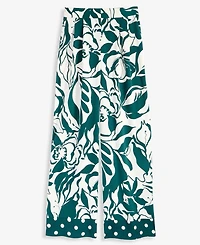 Women's Vine-Print Wide-Leg Pants, Macy's Exclusive - On 34th | Alix Friedberg Capsule Collection