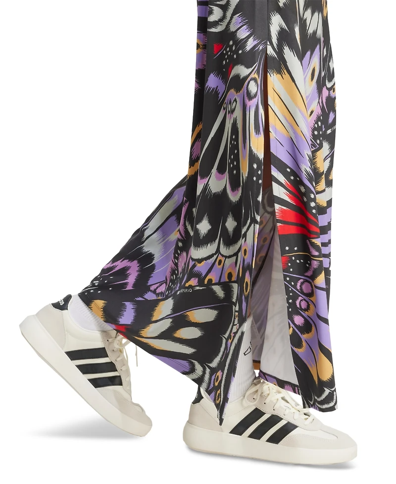 adidas Women's Farm Butterfly-Print Maxi Dress