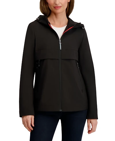 Nautica Women's Hooded Softshell Coat
