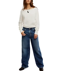 Free People Women's Nia Boyfriend Jeans