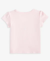 First Impressions Baby Girls Short-Sleeve Floral Graphic T-Shirt, Exclusively at Macy's