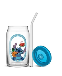 JoyJolt Lilo Stitch Island Vibes Can Tumblers, Set of 4