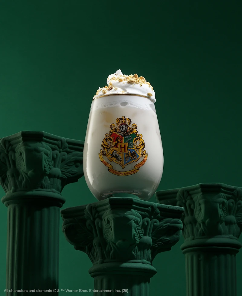 JoyJolt Hogwarts Heritage Stemless Drinking Glasses, Set of 4