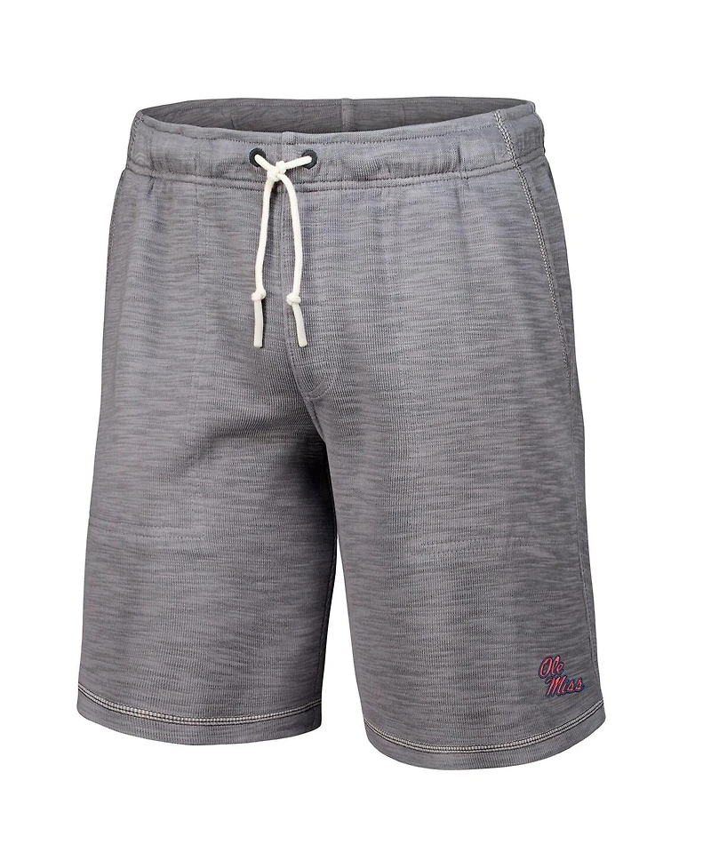 Tommy Bahama Men's Gray Ole Miss Rebels Tobago Bay Tri-Blend Shorts
