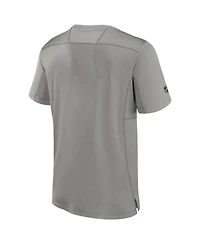 Fanatics Men's Gray Los Angeles Kings Authentic Pro Tech T-Shirt