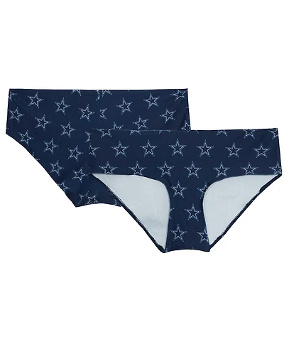 Concepts Sport Women's Navy Dallas Cowboys Record Allover Print Knit Panty