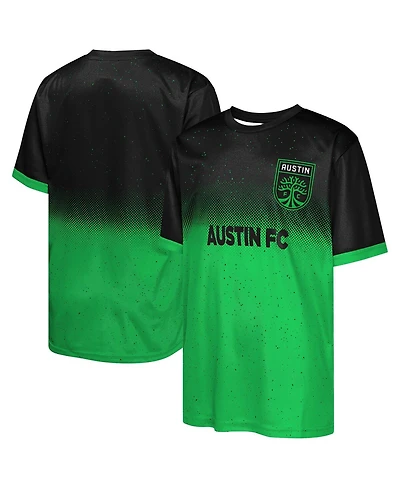 Outerstuff Big Boys and Girls Black Austin Fc Stalwart Defender T-Shirt