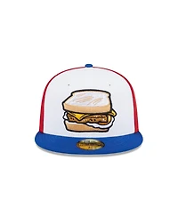 New Era Men's Red Delmarva Shorebirds Theme Nights 59FIFTY Fitted Hat