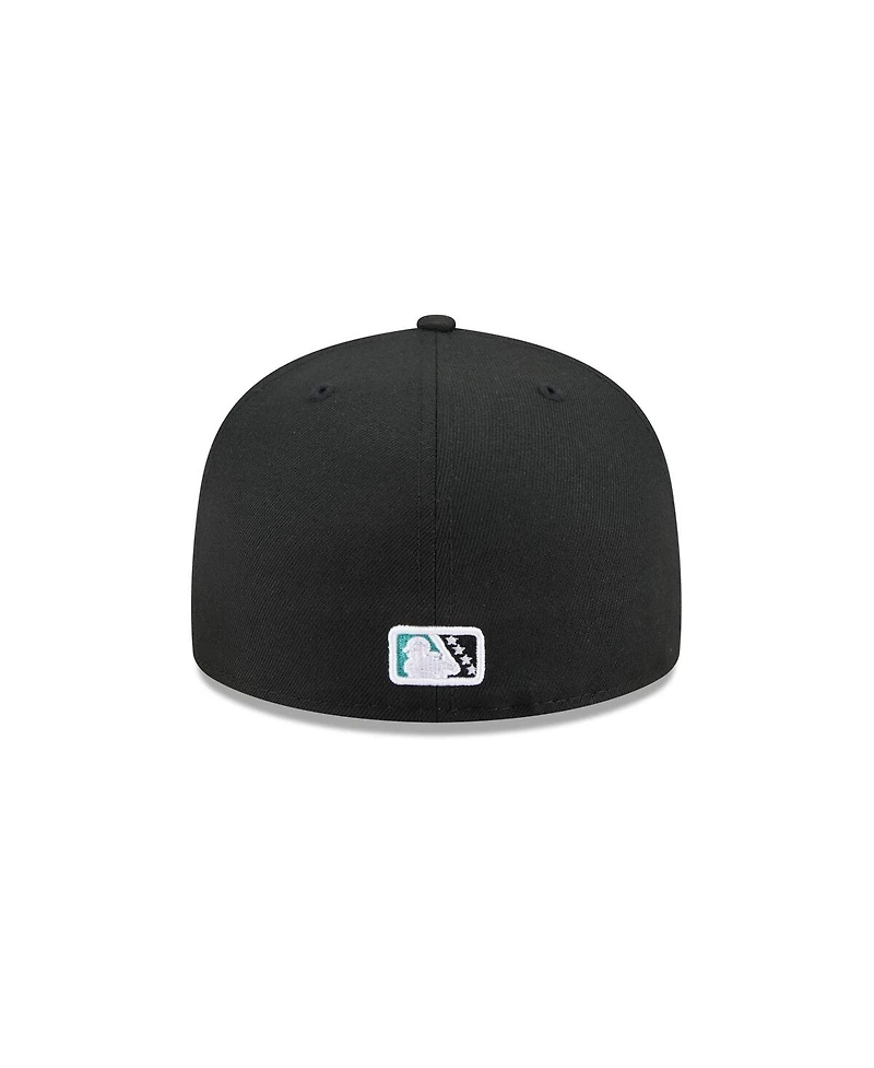 New Era Men's Black Jersey Shore BlueClaws Theme Nights 59FIFTY Fitted Hat