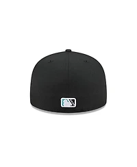 New Era Men's Black Jersey Shore BlueClaws Theme Nights 59FIFTY Fitted Hat