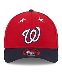 New Era Men's Red/Navy Washington Nationals 2025 Mlb All-Star Game 9FORTY M-Crown Adjustable Hat