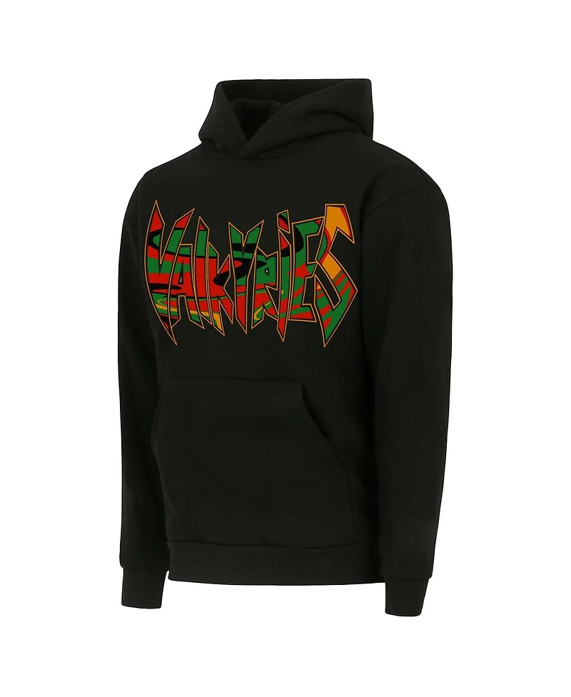 Round21 Men's and Women's Black Golden State Valkyries Juneteenth Exclusive Pullover Hoodie