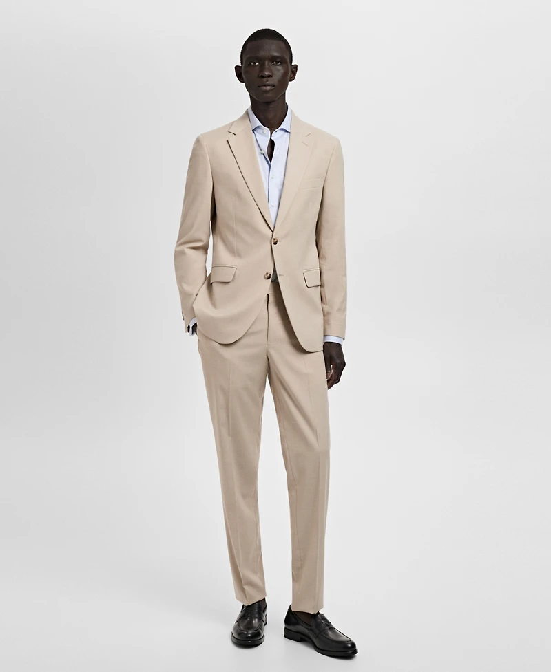 Mango Men's Milan Slim-Fit Suit Pants