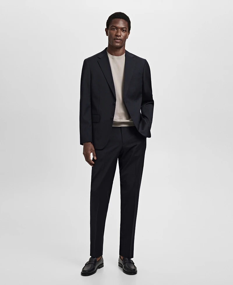 Mango Men's Turin Virgin Wool Suit Blazer