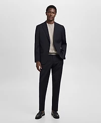 Mango Men's Turin Virgin Wool Suit Blazer
