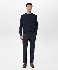 Mango Men's Prato Cropped Tapered Chino Pants