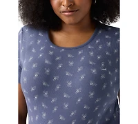 Levi's Plus Lydia Tossed Floral Short-Sleeve T-Shirt