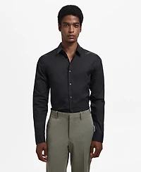 Mango Men's Slim-Fit Cotton Dress Shirt