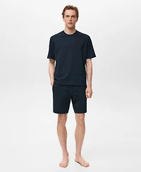 Mango Men's Cotton Shorts Pajama Pack