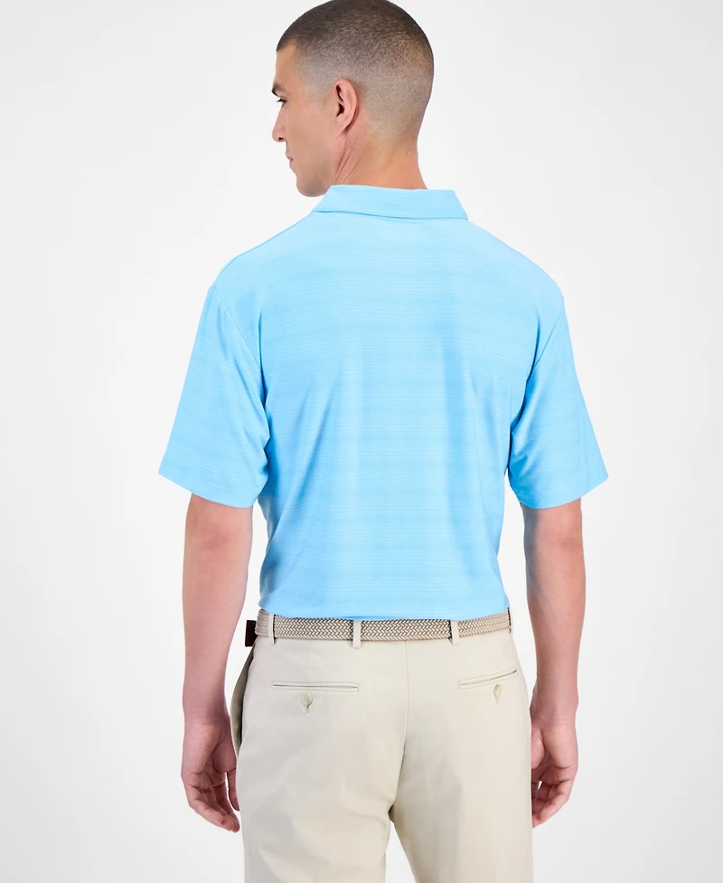Pga Tour Men's Textured Polo Shirt