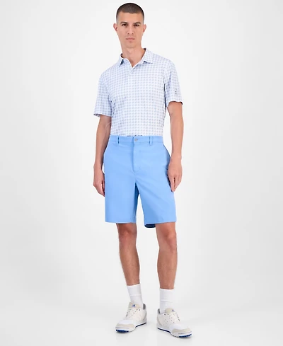 Pga Tour Men's Moisture Wicking Active Waistband 9" Golf Shorts