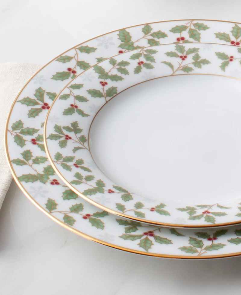 Noritake Holly and Berry 40-Pc. Dinnerware Set, Service for 8