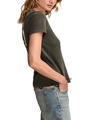 Lucky Brand Women's Ying Yang Heart Graphic Classic Cotton T-Shirt