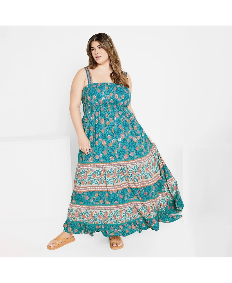 City Chic Plus Belle Maxi Dress