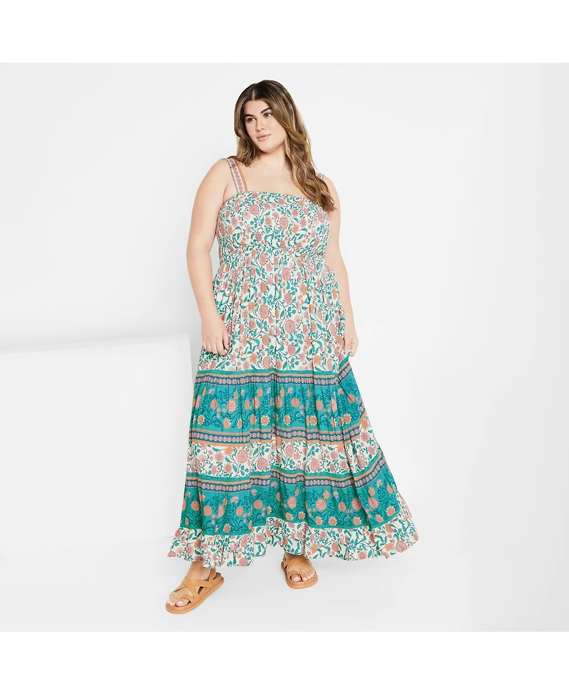 City Chic Plus Belle Maxi Dress