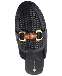 Giani Bernini Women's Kayda Raffia Woven Slip On Mules, Created for Macy's