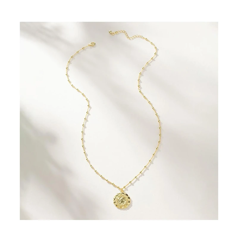 14k Gold-Plated Atocha Pendant Necklace