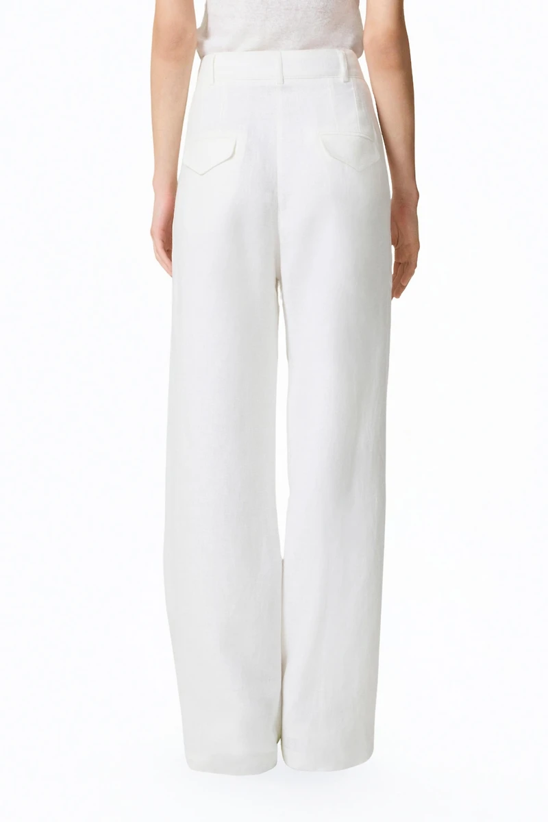 Nocturne Women's Wide-Leg Linen Pants
