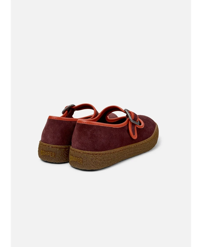 Camper Peu Terreno Suede Leather Mary Jane