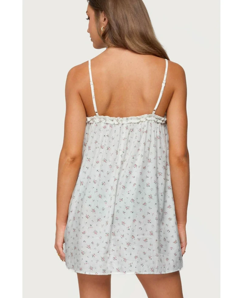 Edikted Women's Patti Floral Mini Dress
