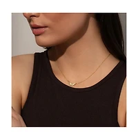 14K Gold-Plated Protection Necklace, 16" + 2" extender