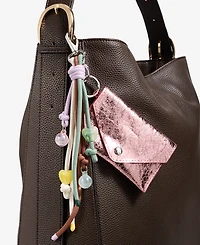 On 34th Boxed Card Case & Multi-Charm Beaded Keychain