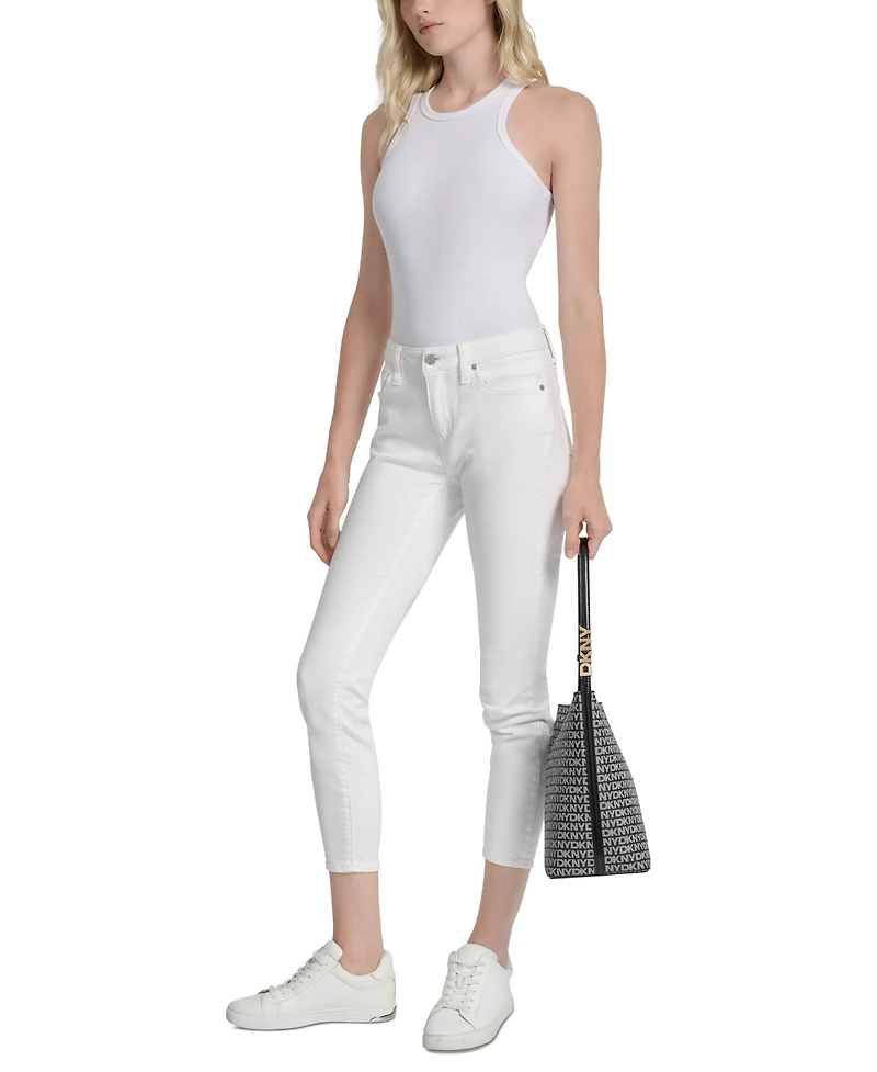 Dkny Avril Small Logo Bucket Bag