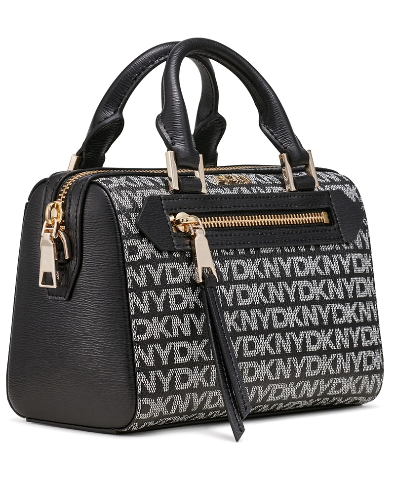 Dkny Bryant Ave Mini Logo Duffle Satchel