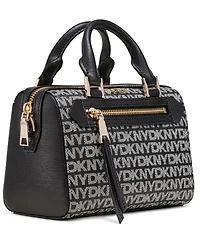 Dkny Bryant Ave Mini Logo Duffle Satchel