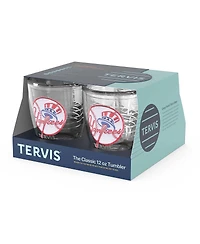 Tervis New York Yankees 4-Pack 12oz. Emblem Tumbler Set