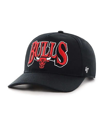 '47 Brand Men's Black Chicago Bulls Every Time Past Champs Hitch Adjustable Hat