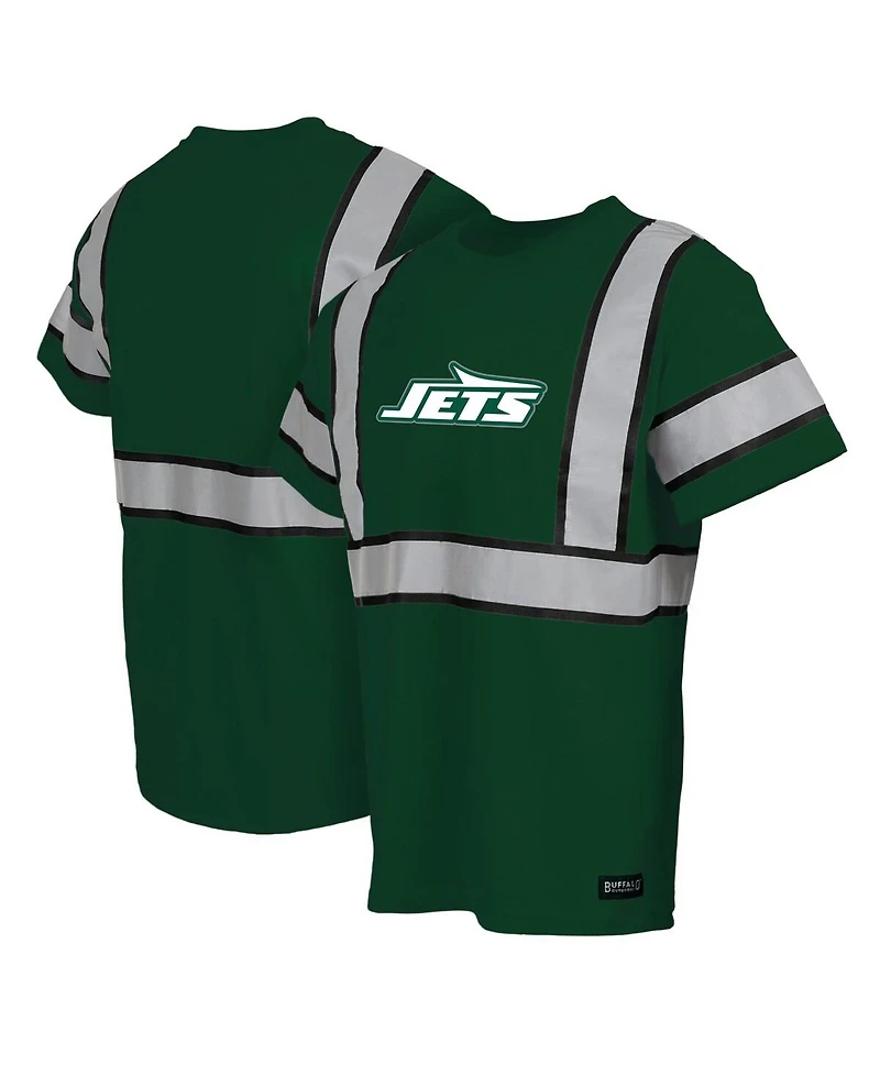 Buffalo Outdoors Men's Green New York Jets Safety Heavyweight T-Shirt