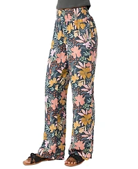 O'Neill Juniors' Jonie Mila High-Waist Smock-Waist Pants