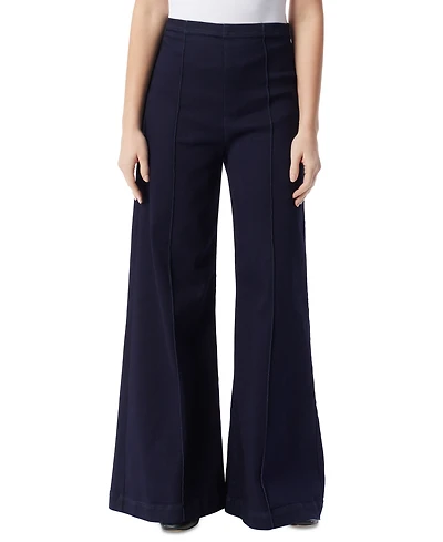 Dee Ocleppo Women's Pintuck Wide-Leg Pants