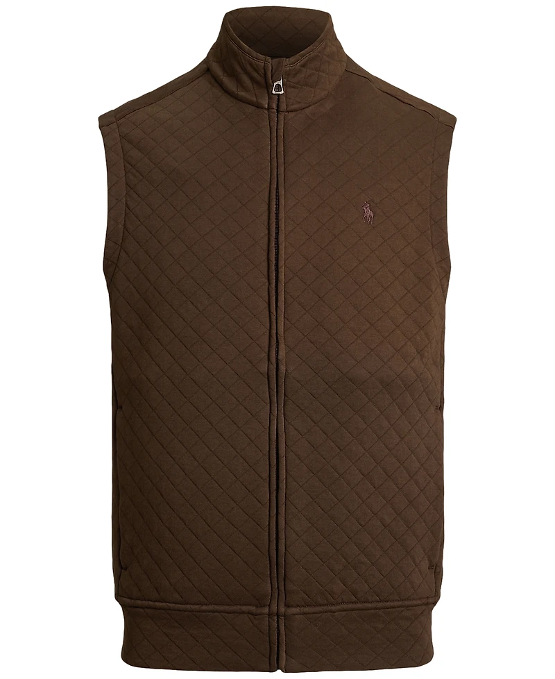 Polo Ralph Lauren Men's Quilted Double-Knit Jersey Vest