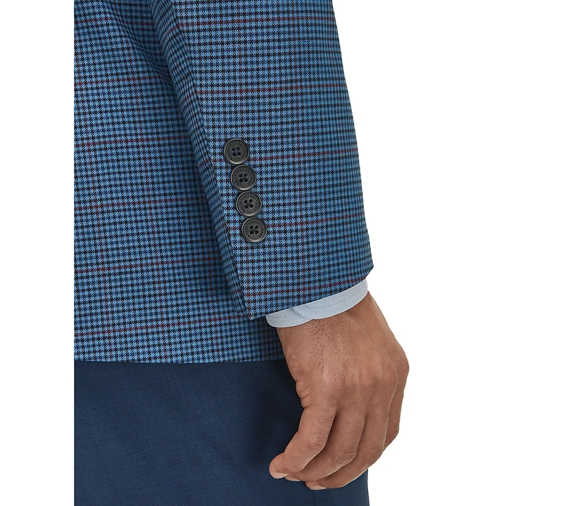 Brooks Brothers Men's Classic-Fit Stretch Check Sport Coat