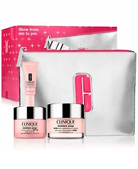 Clinique 4-Pc. Glow From Am To Pm Moisture Surge Skincare Set