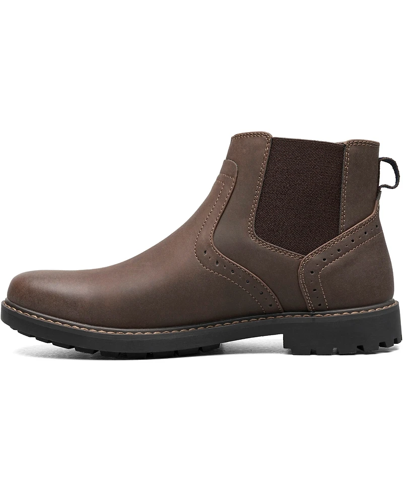 Nunn Bush Men's Delton Plain Toe Chelsea Boots